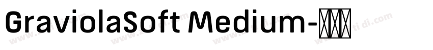 GraviolaSoft Medium字体转换